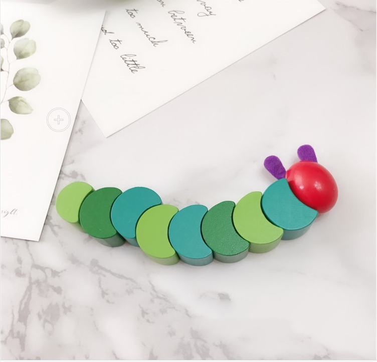 Wooden Toys Worm Hunger Educational Toys