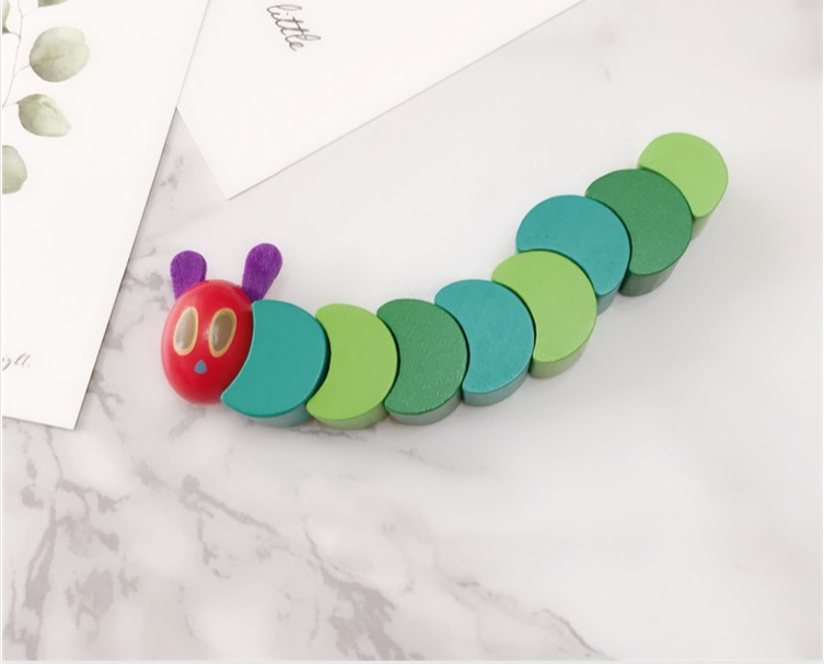 Wooden Toys Worm Hunger Educational Toys